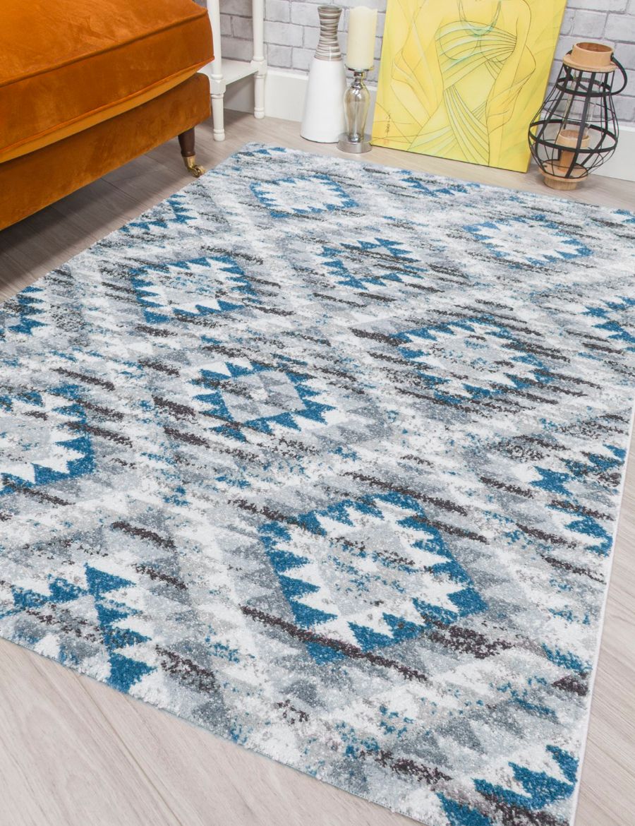 Ardenne Azteca - Blue from Denis McGinley Furniture