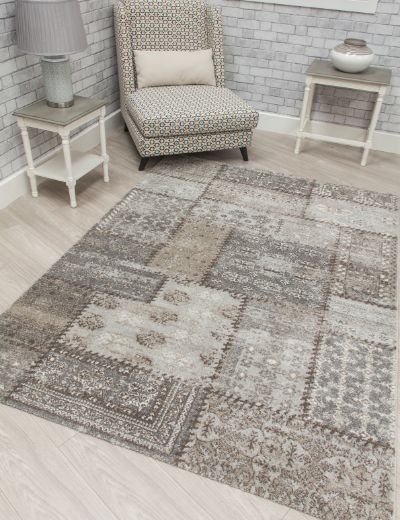 Antika Patchwork - Greige