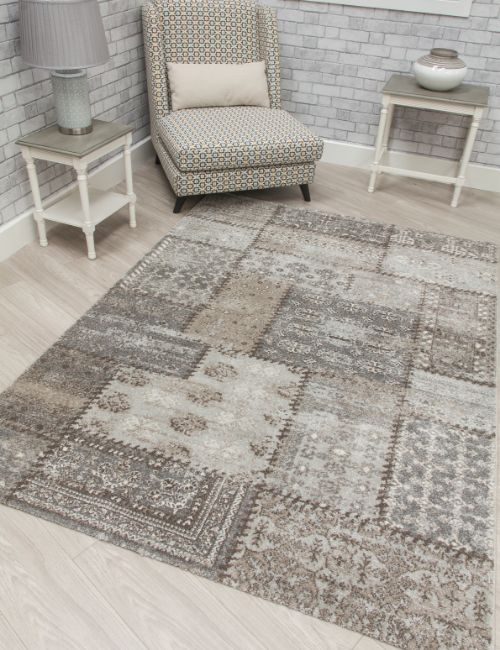 Antika Patchwork - Greige