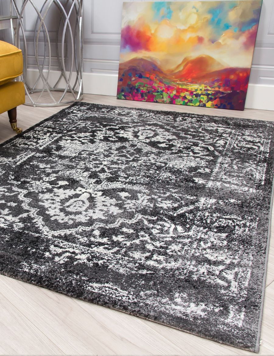 Antika Medallion - Grey from Denis McGinley Furniture