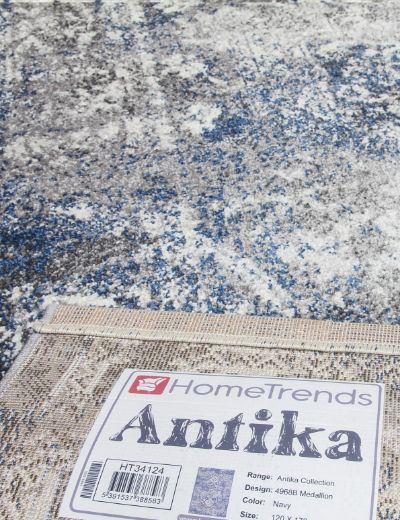 Antika Medallion - Navy