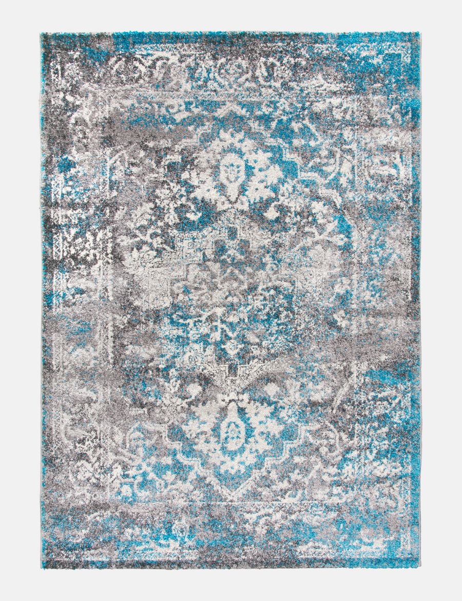 Antika Medallion - Teal from Denis McGinley Furniture