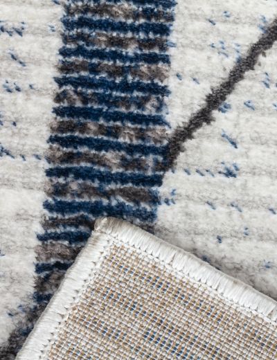 Best Art Deco Blue Rug from Ireland - Stylish & Elegant Home Decor