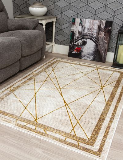 Glitz Art Deco - Ochre