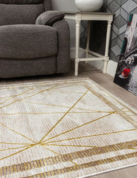 Glitz Art Deco - Ochre