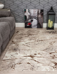 Luxurious Glitz Marble Beige Rug – The Best Choice for Authentic Irish Elegance!