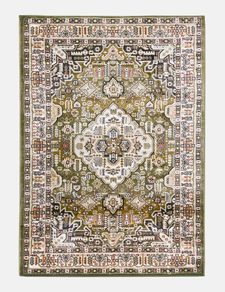 Aziza Medallion - Green from Denis McGinley Furniture