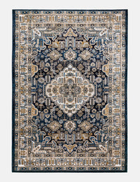 Aziza Medallion - Navy from Denis McGinley Furniture