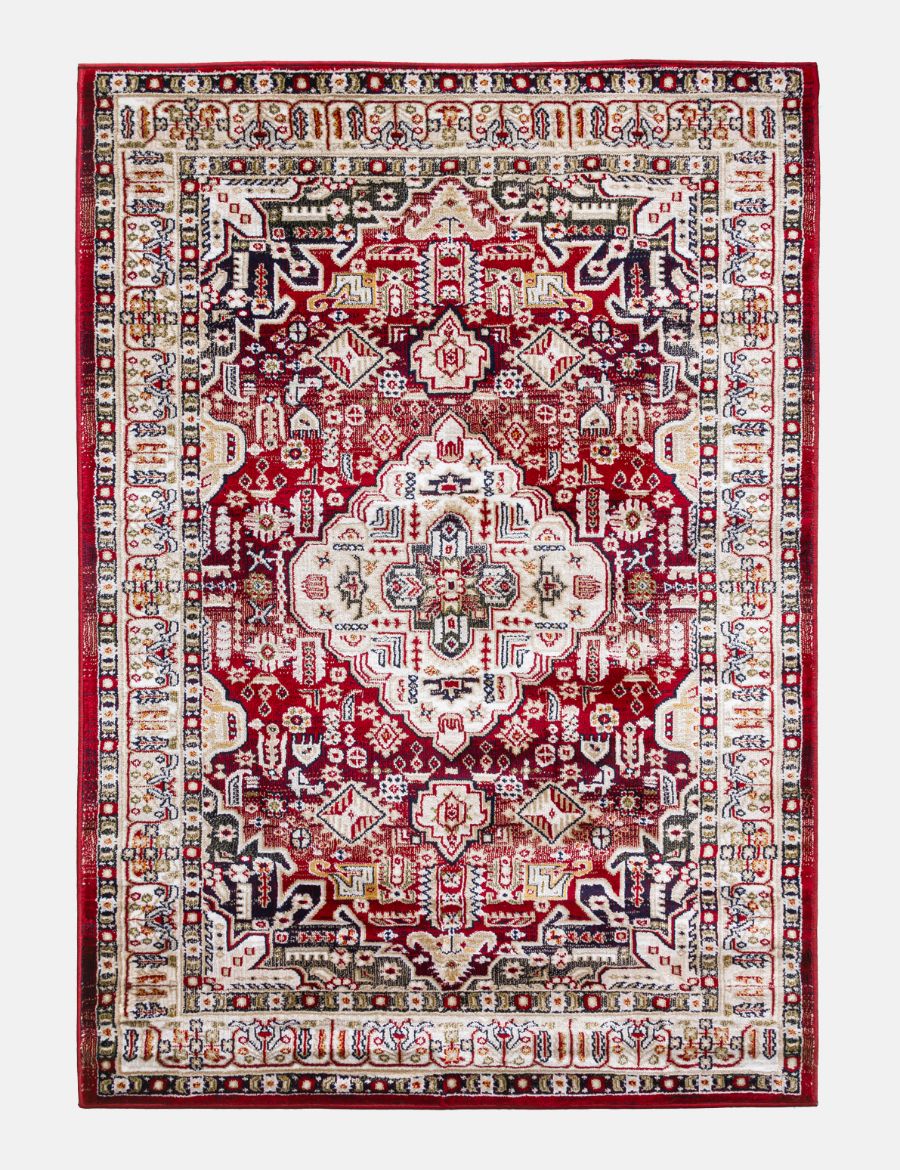 Aziza Medallion - Red from Denis McGinley Furniture