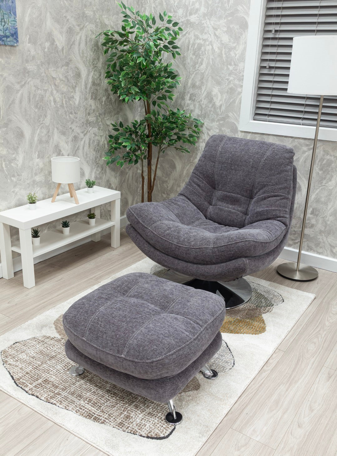 Occasional Axis Nature Dark Grey from Denis McGinley Furniture