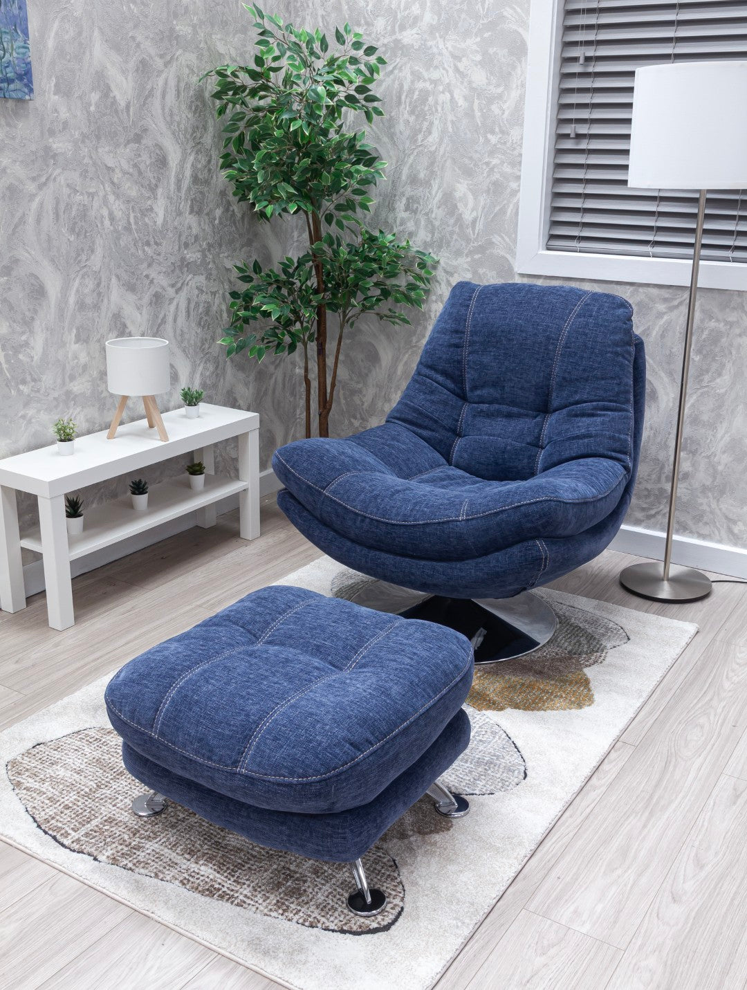 Occasional Axis Nature Sapphire Blue from Denis McGinley Furniture