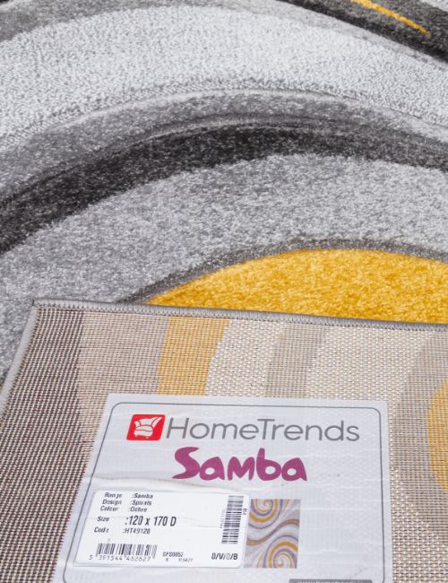 Samba Spirals - Ochre