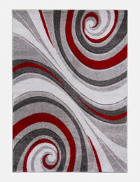 Samba Spirals - Red from Denis McGinley Furniture