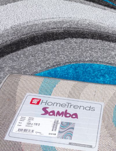Samba Spirals - Teal