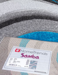Samba Spirals - Teal
