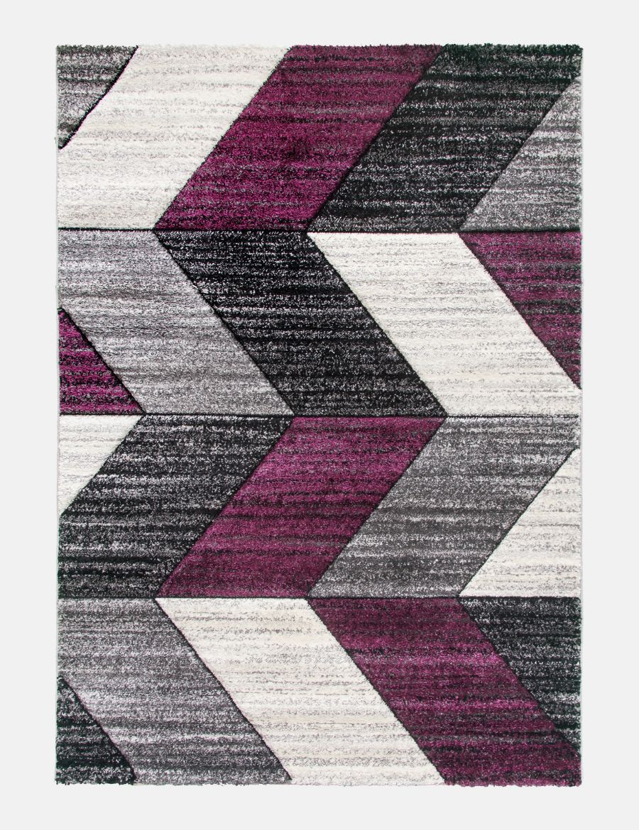 Impulse Chevron - Purple from Denis McGinley Furniture