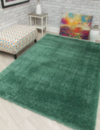 Plush Shaggy - Dark Green