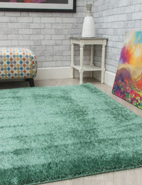 Plush Shaggy - Dark Green