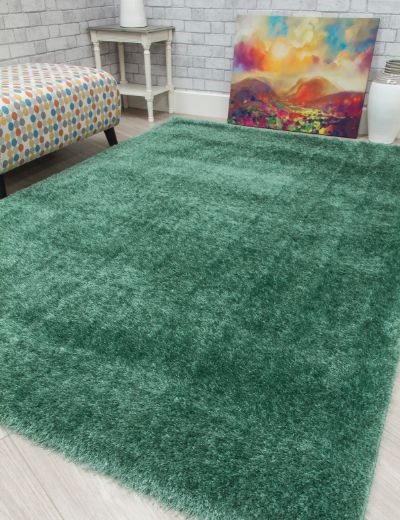 Plush Shaggy - Dark Green