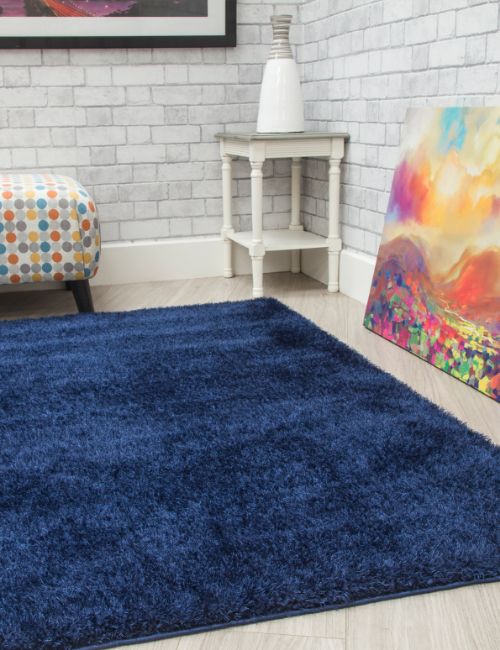 Plush Shaggy - Navy