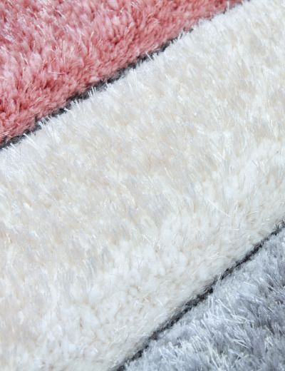 Luxurious Pink Ripples Rug by Denis McGinley - Elevate Your Space with Elegance!