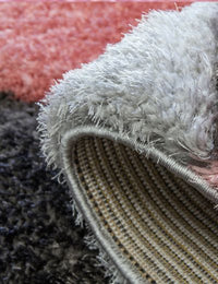 Luxurious Pink Ripples Rug by Denis McGinley - Elevate Your Space with Elegance!