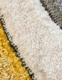 Luxus Ripples Multi Yellow Rug - Transform Your Home with Ireland's Best Stylish Comfort!