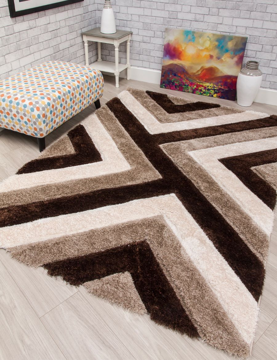 Luxus Cascade Beige Rug by Denis McGinley – Best in Ireland for Timeless Elegance
