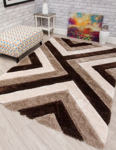 Luxus Cascade Beige Rug by Denis McGinley – Best in Ireland for Timeless Elegance