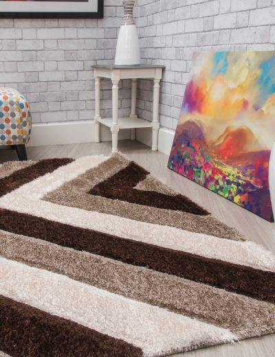 Luxus Cascade Beige Rug by Denis McGinley – Best in Ireland for Timeless Elegance
