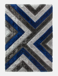 Luxus Cascade Navy Rug - Best in Ireland for Elegant Home Décor