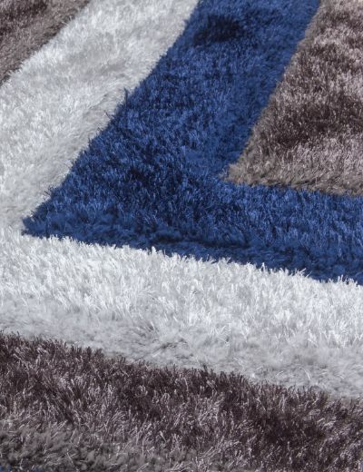 Luxus Cascade Navy Rug - Best in Ireland for Elegant Home Décor