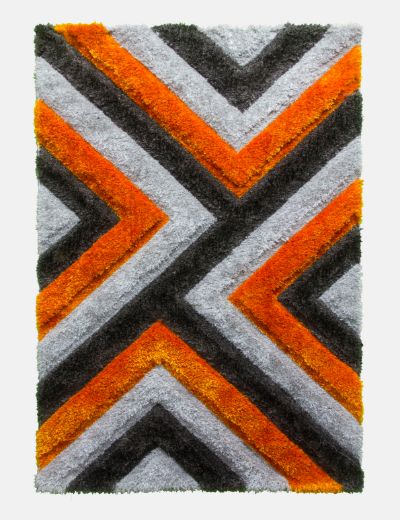Luxus Cascade Rug – Orange