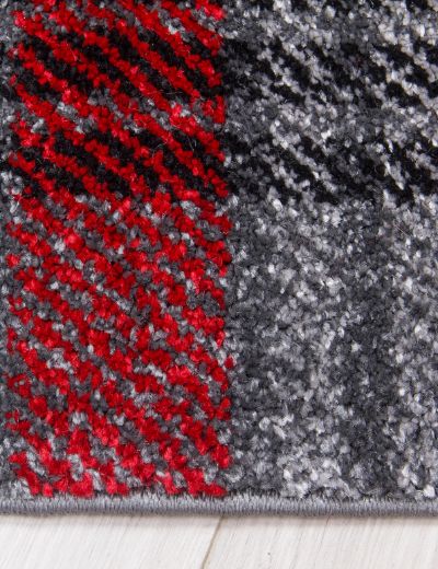 Glendale - Grey / Red