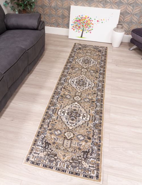 Aziza Medallion - Beige