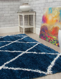 Fantasy Trellis - Blue Cream