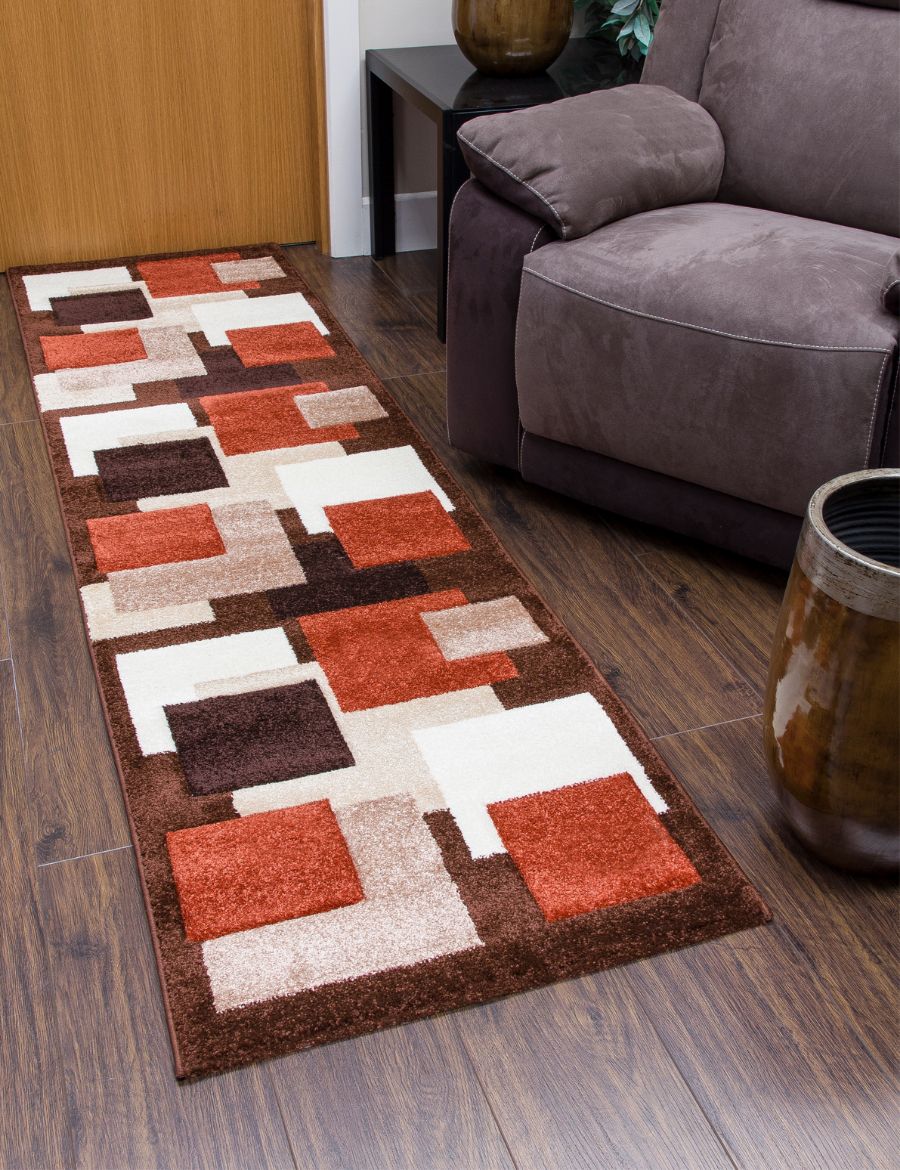 Tempo Squares - Brown / Terra from Denis McGinley Furniture