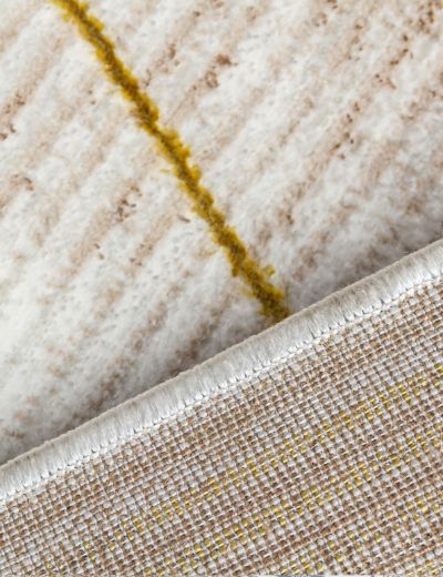 Glitz Art Deco Ochre Rug
