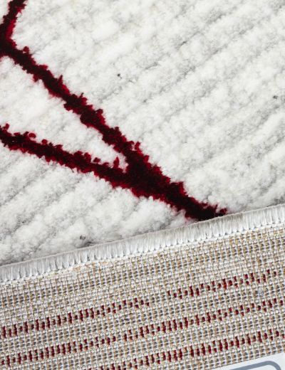 Glitz Art Deco Red Rug