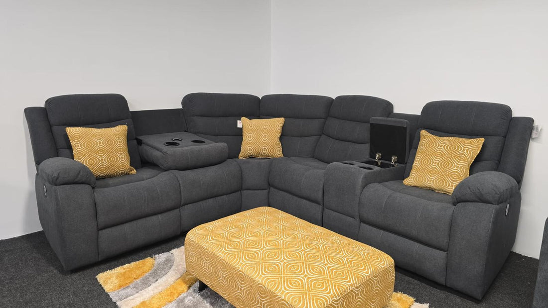 Grey Sorento Electric Recliner – Modern Tech Meets Maximum Comfort