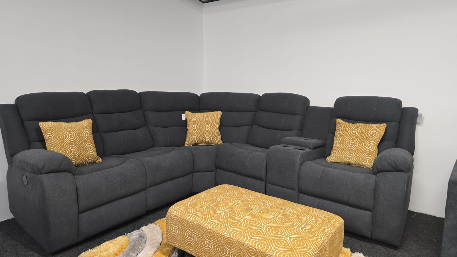 Grey Sorento Electric Recliner – Modern Tech Meets Maximum Comfort