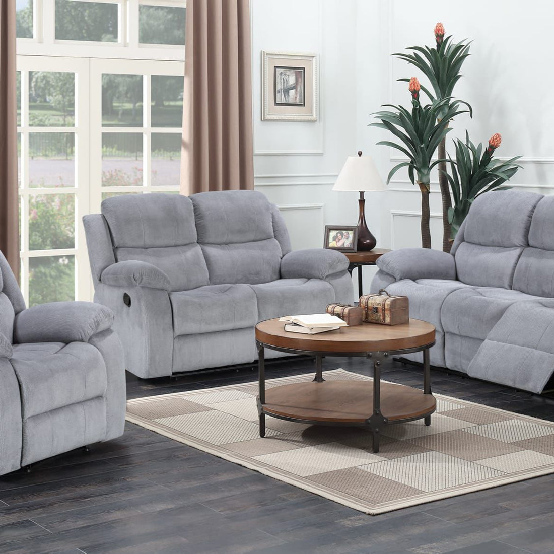 Judy Recliner Sofa Range – Versatile Comfort in Leather & Fabric Finishes