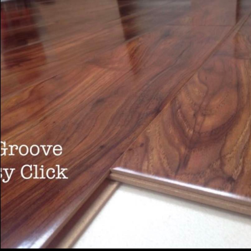 Ice High Gloss Laminated Flooring