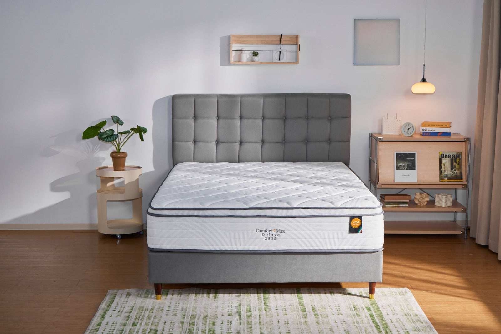 Comfort Max Deluxe High-Density Foam Mattress