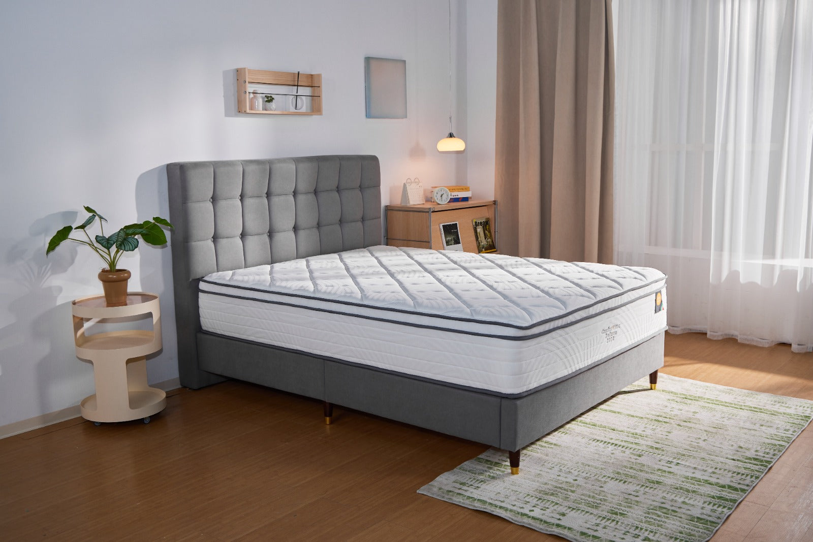 Comfort Max Deluxe 2000 Mattress – High Density Foam & Pocket Spring