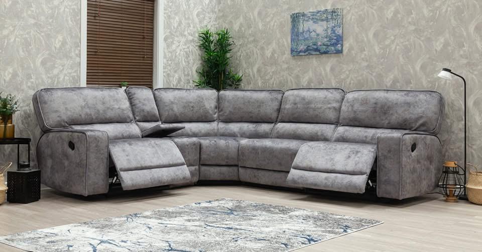 Otto Modular Corner Sofa – Built-in Drink Console