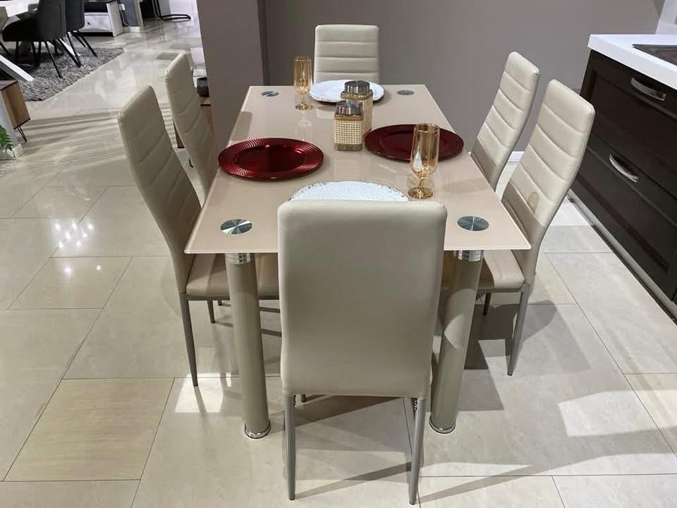 Stylish Glass Dining Table