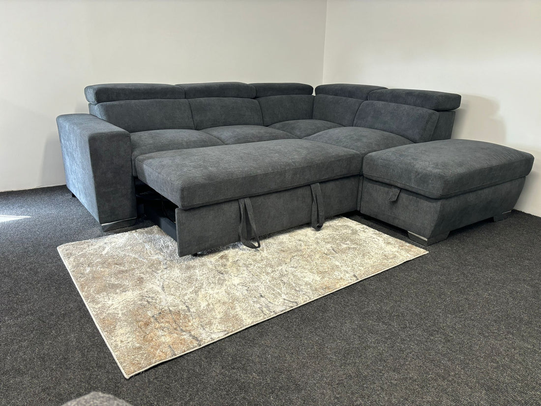 Prague Corner Sofa Bed – Space-Saving Comfort with Hidden Storage