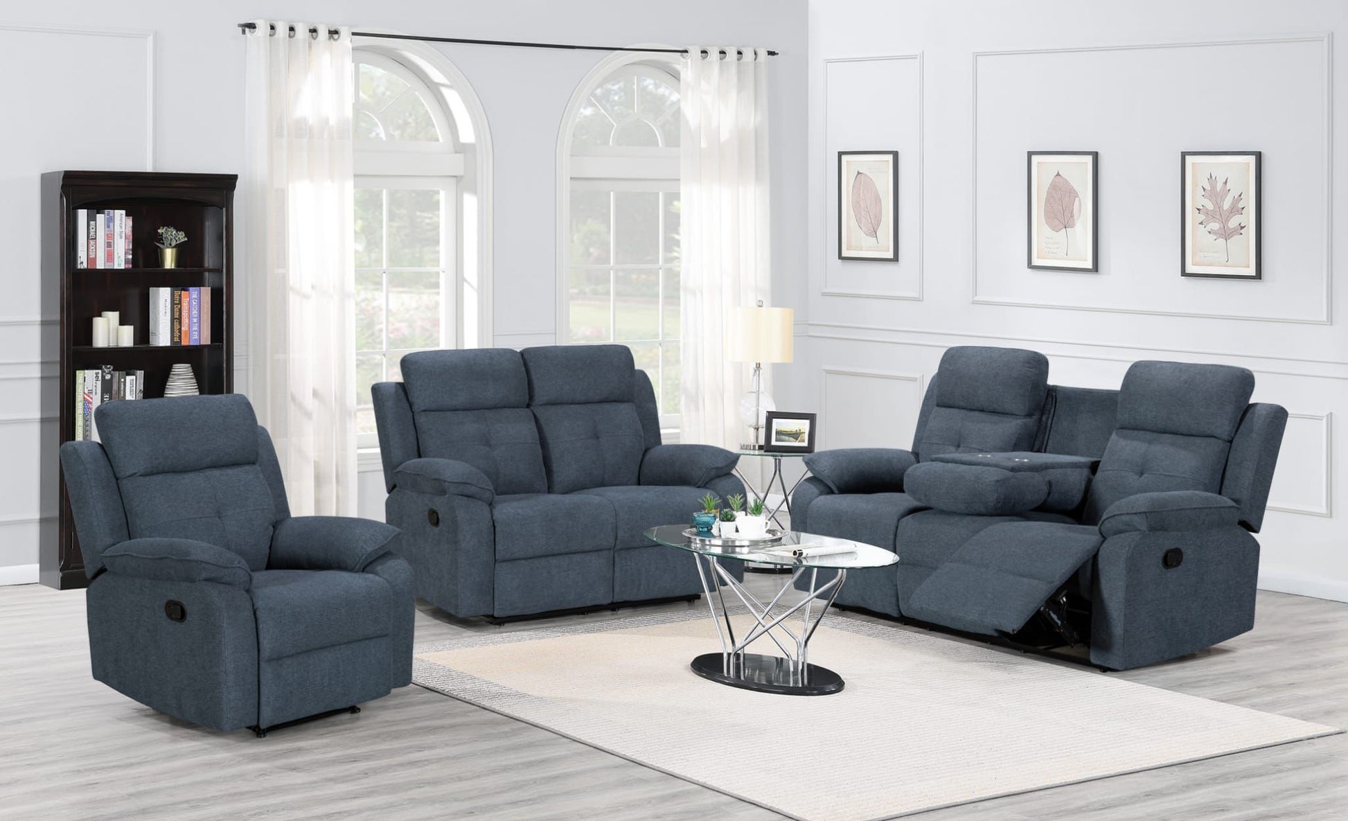 Abbey Sofa Range – Reclining Comfort with Practical Features
