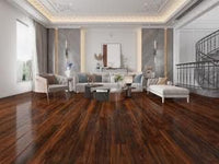 High Gloss Laminated Flooring – Calgary Walnut (12mm) – 2m² Per Box